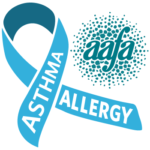 asthma and allergies awareness ribbon